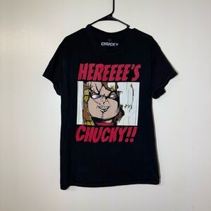 Ripple Junction Men’s Chucky Black Graphic Tee